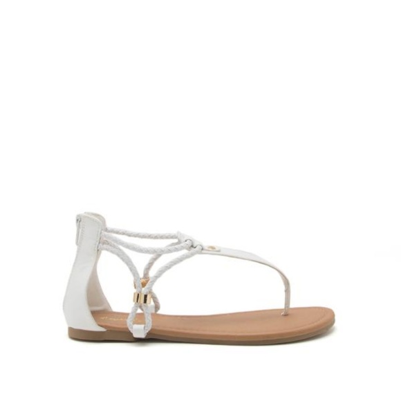 Moving Sale! White Sandals - Picture 2 of 4